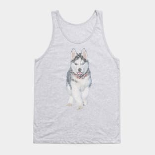 Husky Info Graphic Tank Top